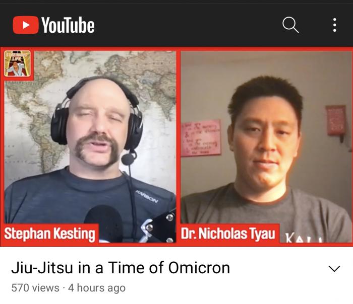 Discussing training during omicron