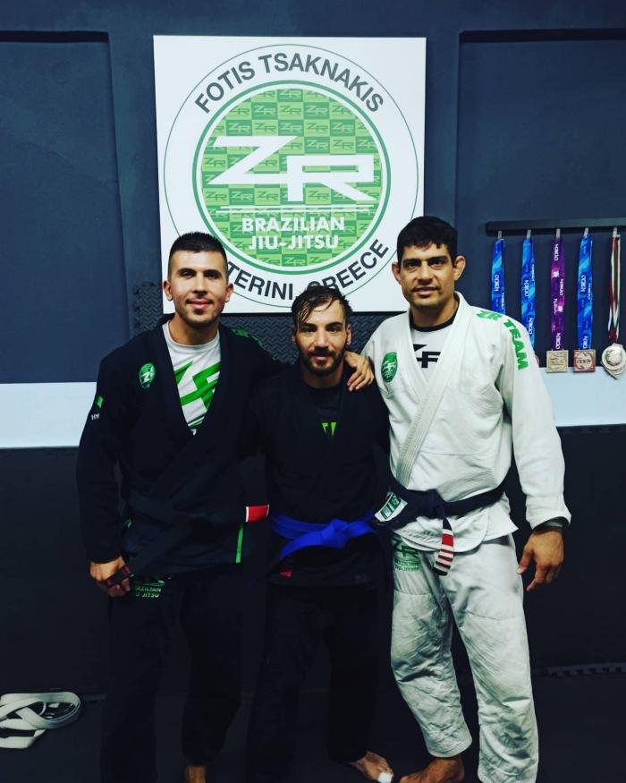 Blue belt · September 21, 2021 · Promoted by Fotis Tsaknakis