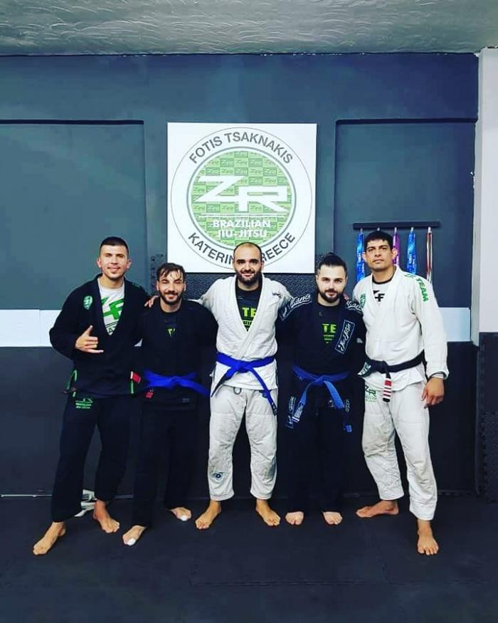 Blue belt · September 21, 2021 · Promoted by Fotis Tsaknakis