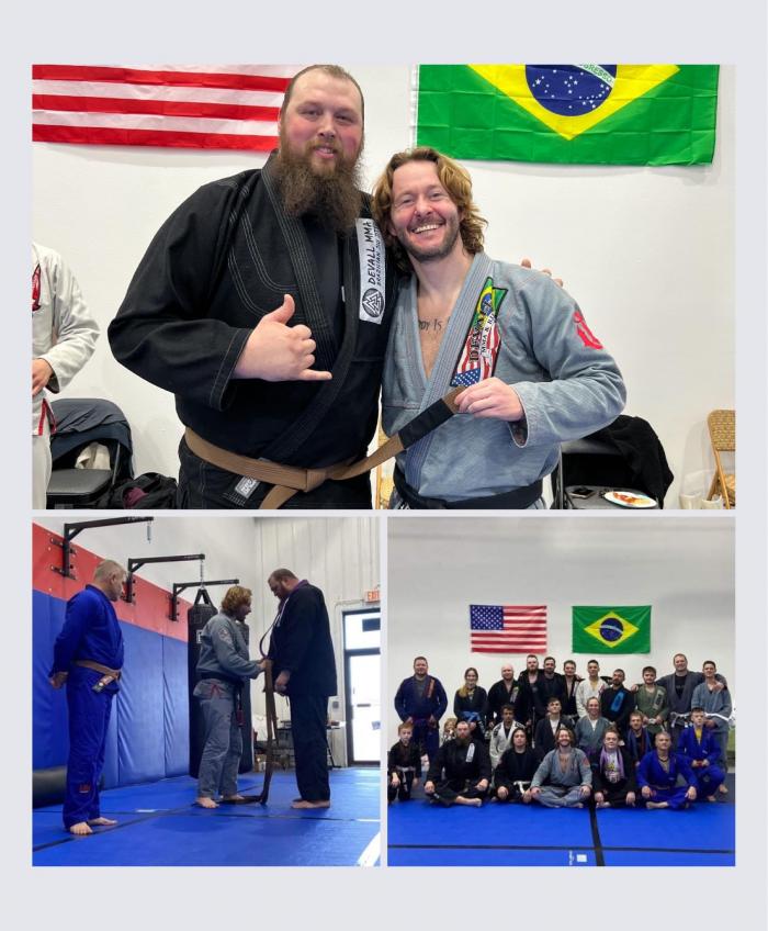 Brown belt · January 15, 2022 · Promoted by John "bogus" Devall