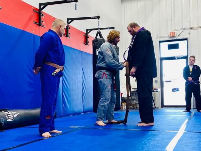 Brown belt · January 15, 2022 · Promoted by John "bogus" Devall