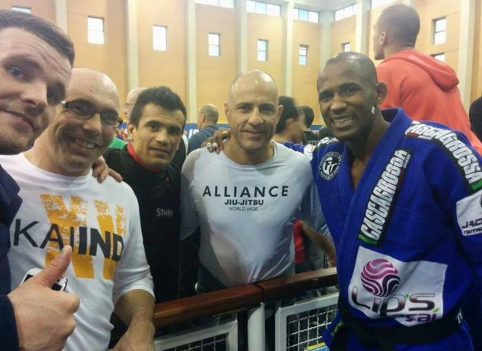 Europeans with Cobrinha, Gigi, Terere and Greg