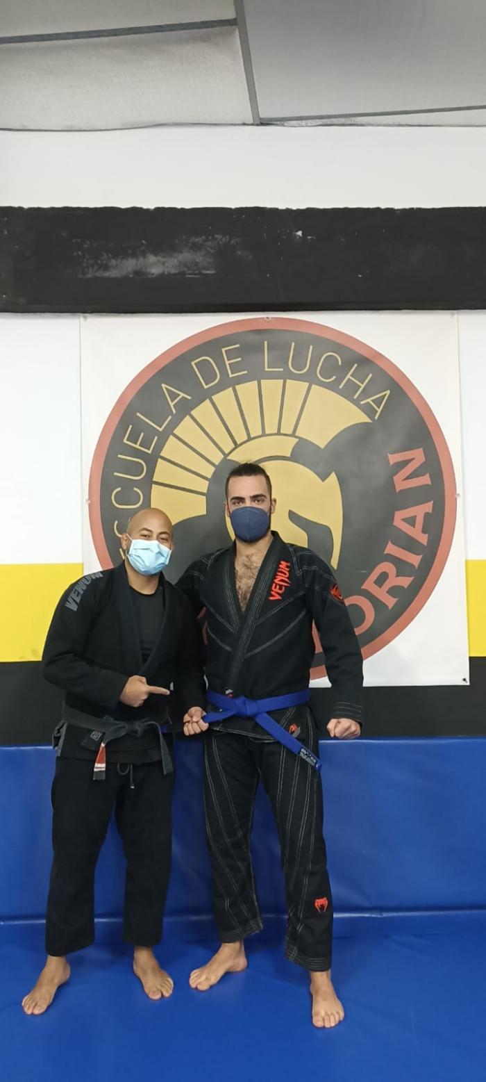 Blue belt · January 14, 2022 · Promoted by Johan Sifontes Leon