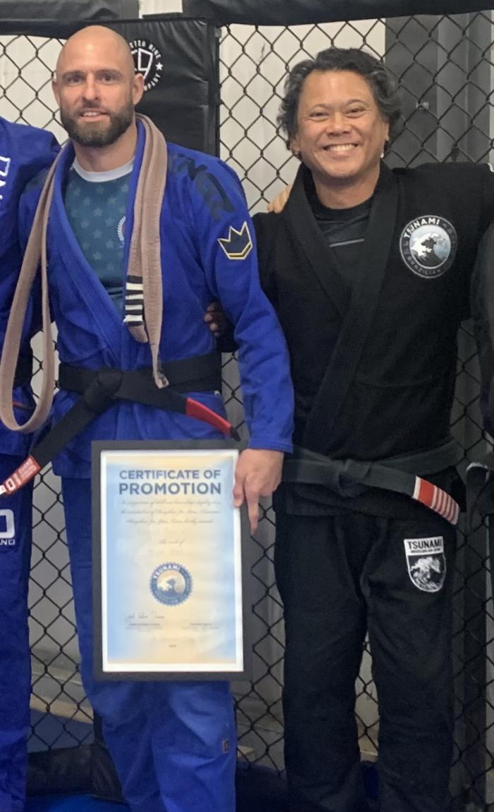 Black belt · December 18, 2021 · Promoted by John Ouano