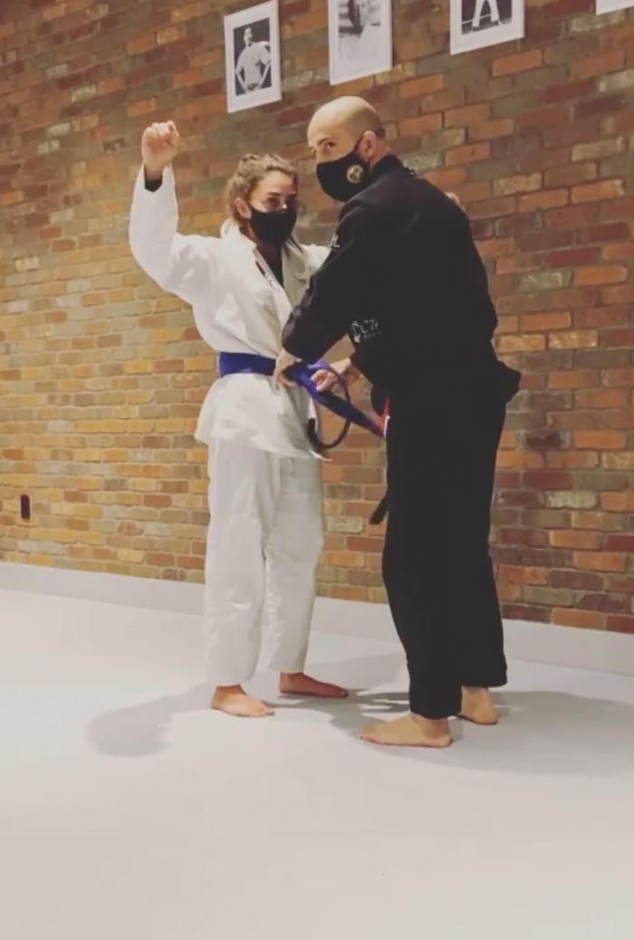 Blue belt · December 10, 2020 · Promoted by Jeffrey Morris