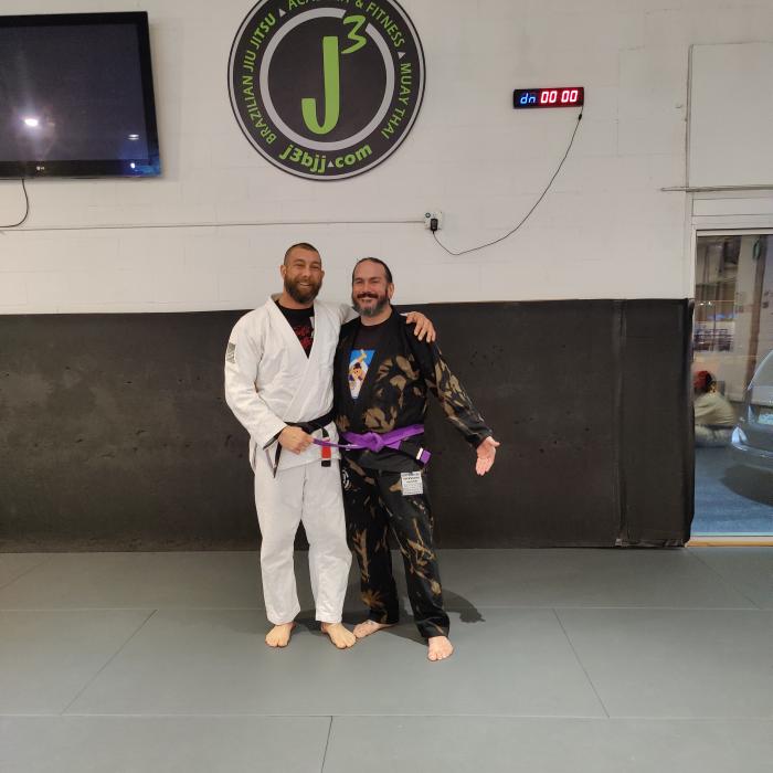 Purple belt · May 27, 2021 · Promoted by Timothy Holman