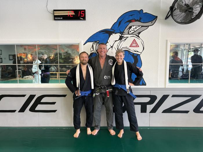 Blue belt · November 20, 2021 · Promoted by Nathan Zigler