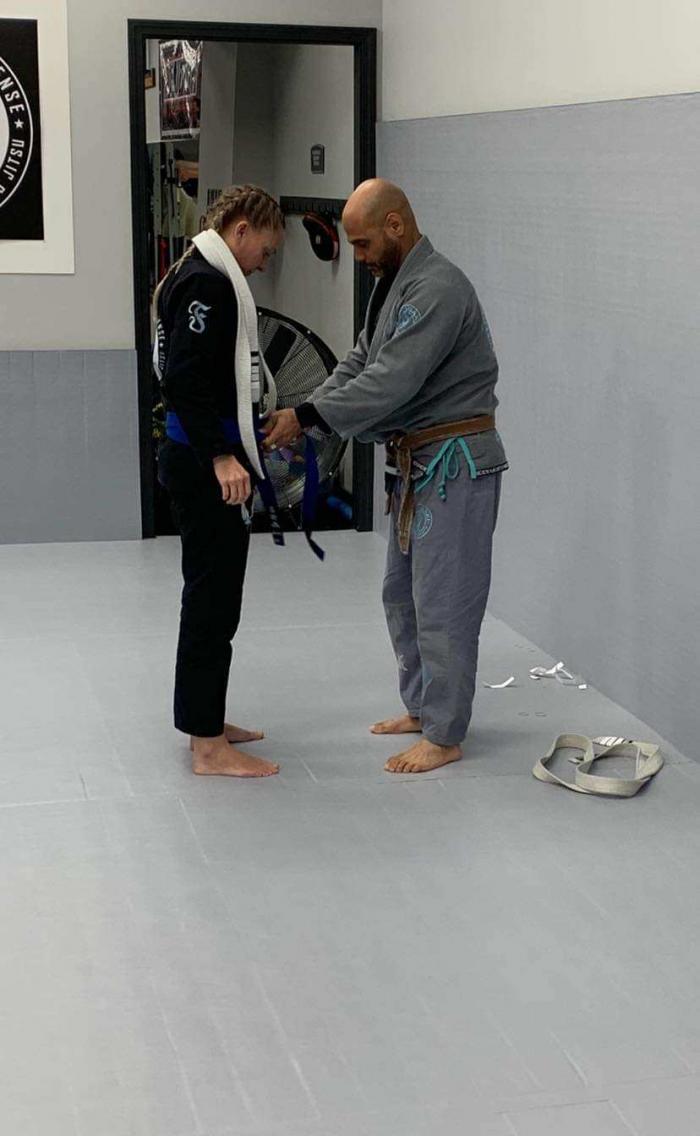 Blue belt · December 4, 2020 · Promoted by Hector Rosario