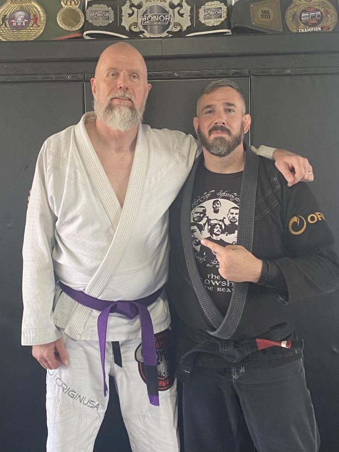 Purple belt · January 14, 2022 · Promoted by Justin Labenne