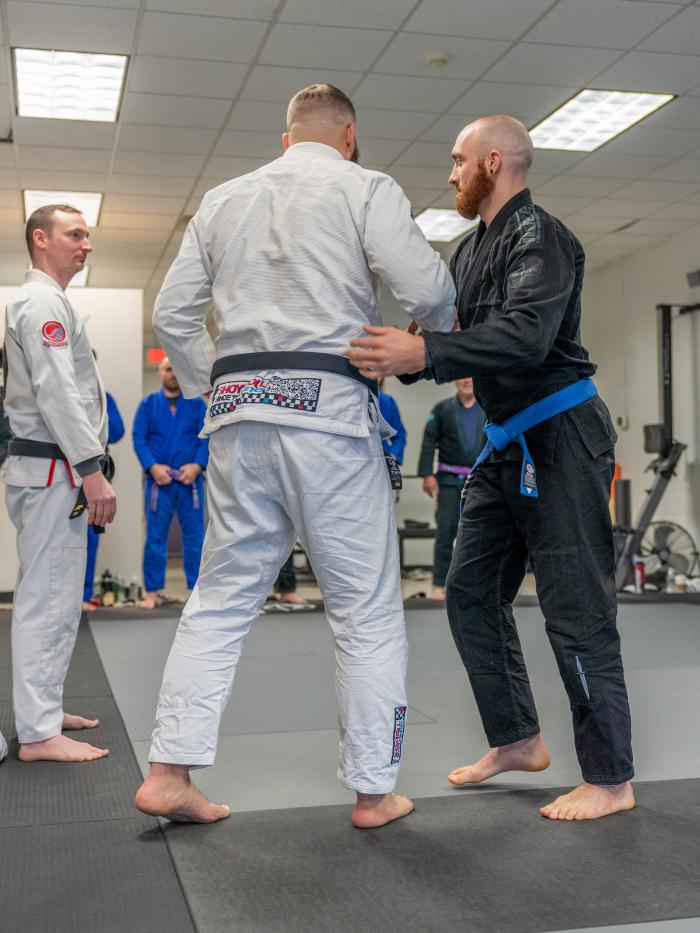 Blue belt · July 25, 2018 · Promoted by Derek Stevens