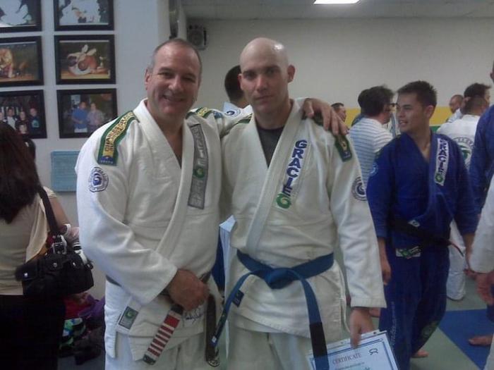 Blue belt · July 19, 2010 · Promoted by Charles Gracie