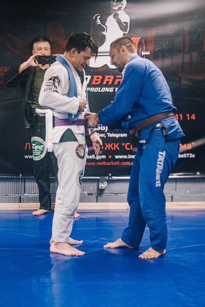 Purple belt · December 25, 2021 · Promoted by Sergey Chirilenco