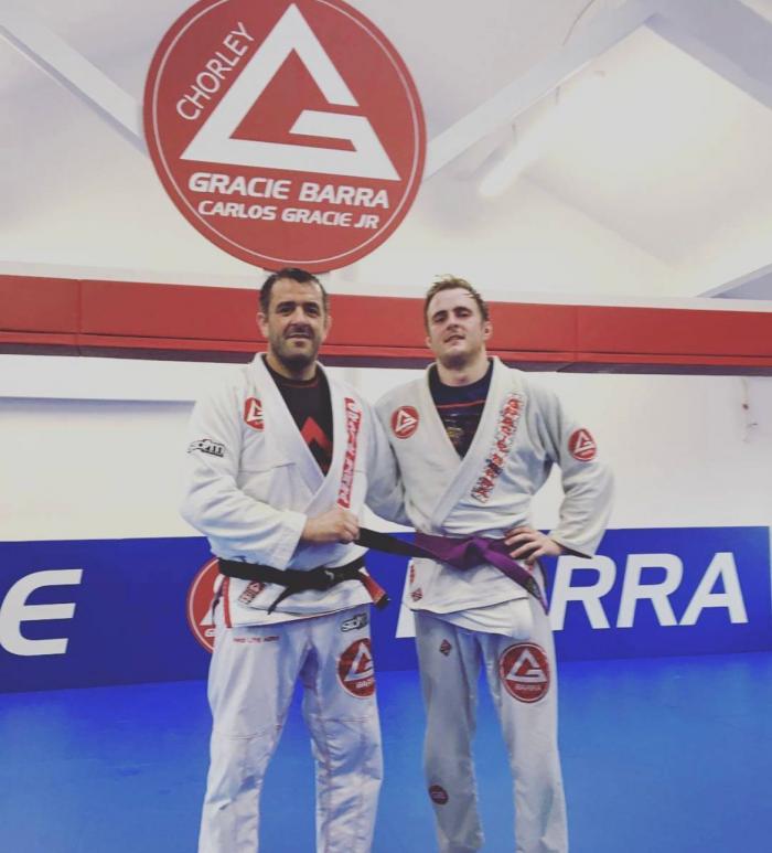 Purple belt · July 18, 2017 · Promoted by Matthew Callaghan
