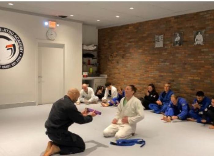 Purple belt · November 15, 2021 · Promoted by Jeffrey Morris