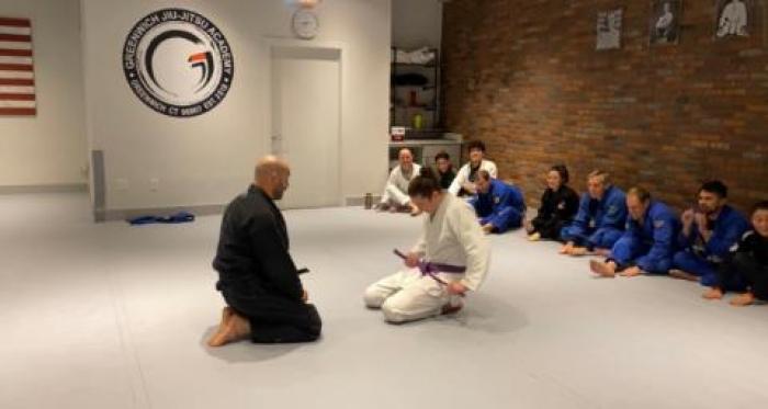 Purple belt · November 15, 2021 · Promoted by Jeffrey Morris