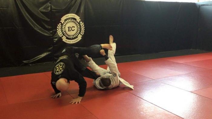 Training at ECJJA with Darragh O'Connail