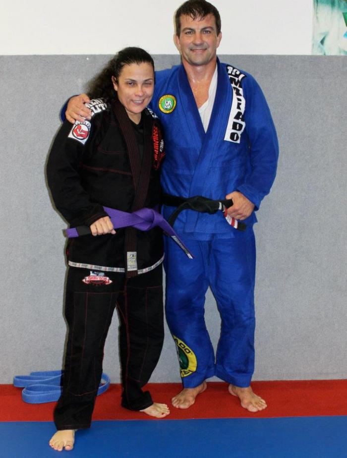Purple belt · June 6, 2012 · Promoted by Carlos Machado
