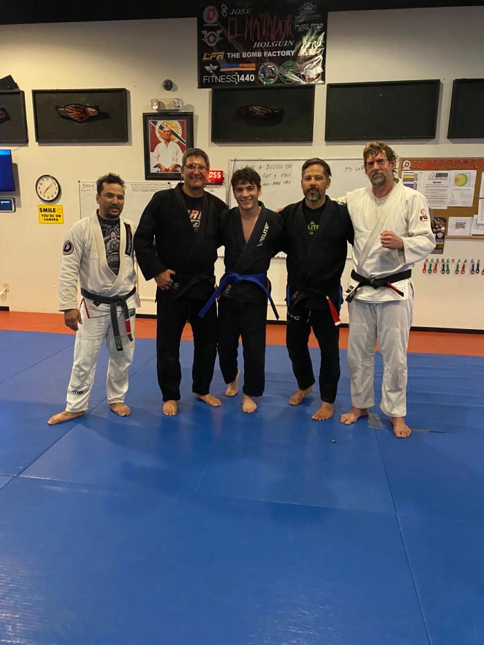 Blue belt · November 30, 2021 · Promoted by TeeJay Eclavea