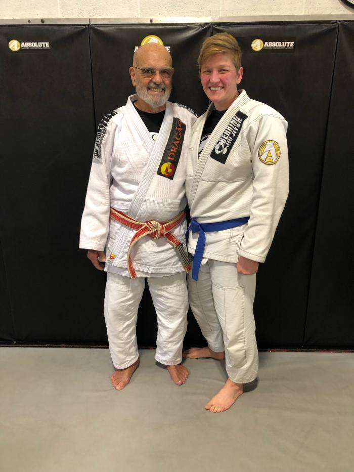 Blue belt · February 1, 2019 · Promoted by Robert Handley