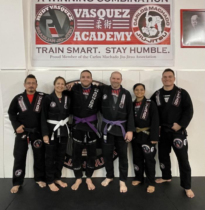 Purple belt · January 22, 2022 · Promoted by Rudy Vasquez