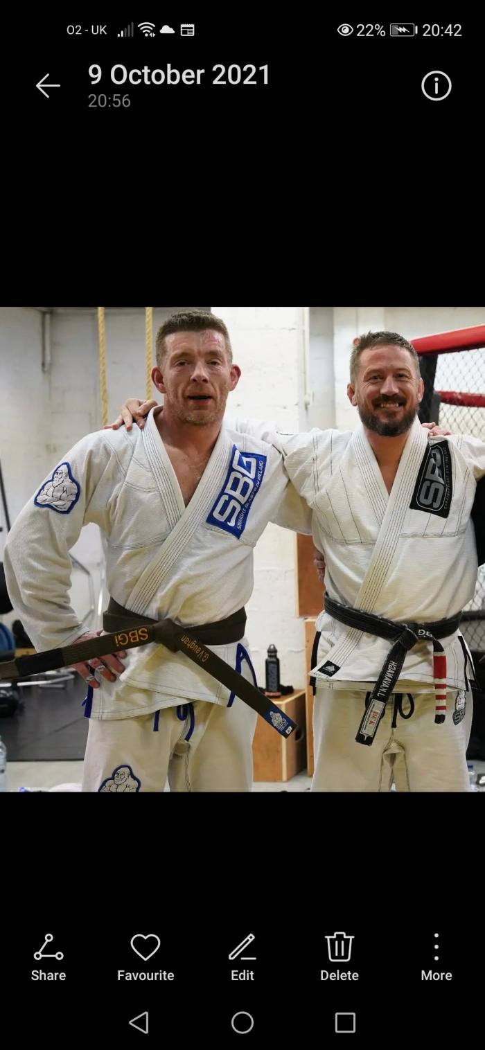 Brown belt · October 9, 2021 · Promoted by Coach john kavanagh