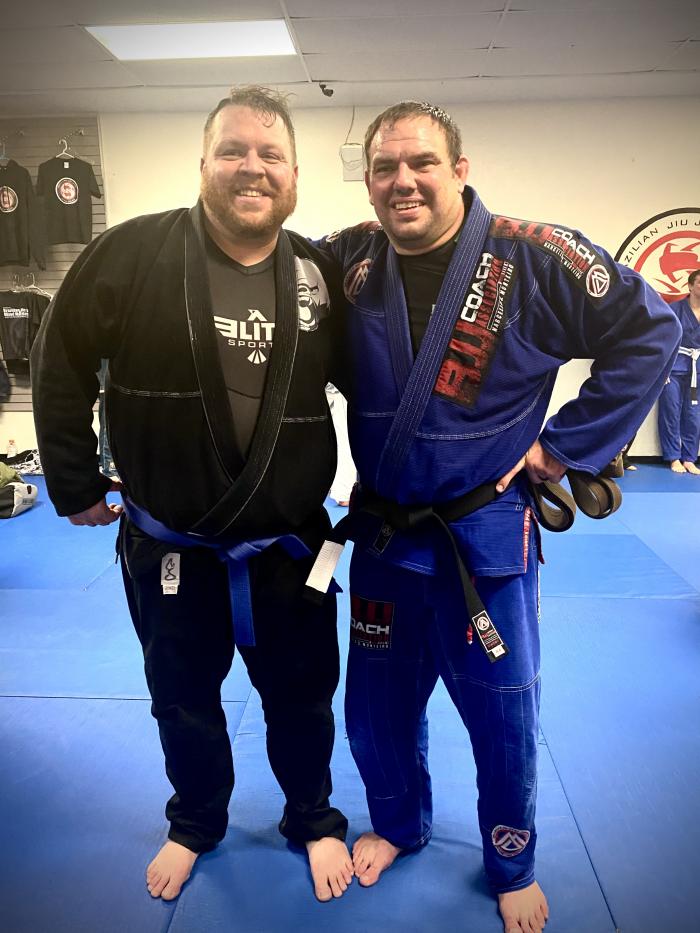 Blue belt · December 4, 2021 · Promoted by Garry Hashman