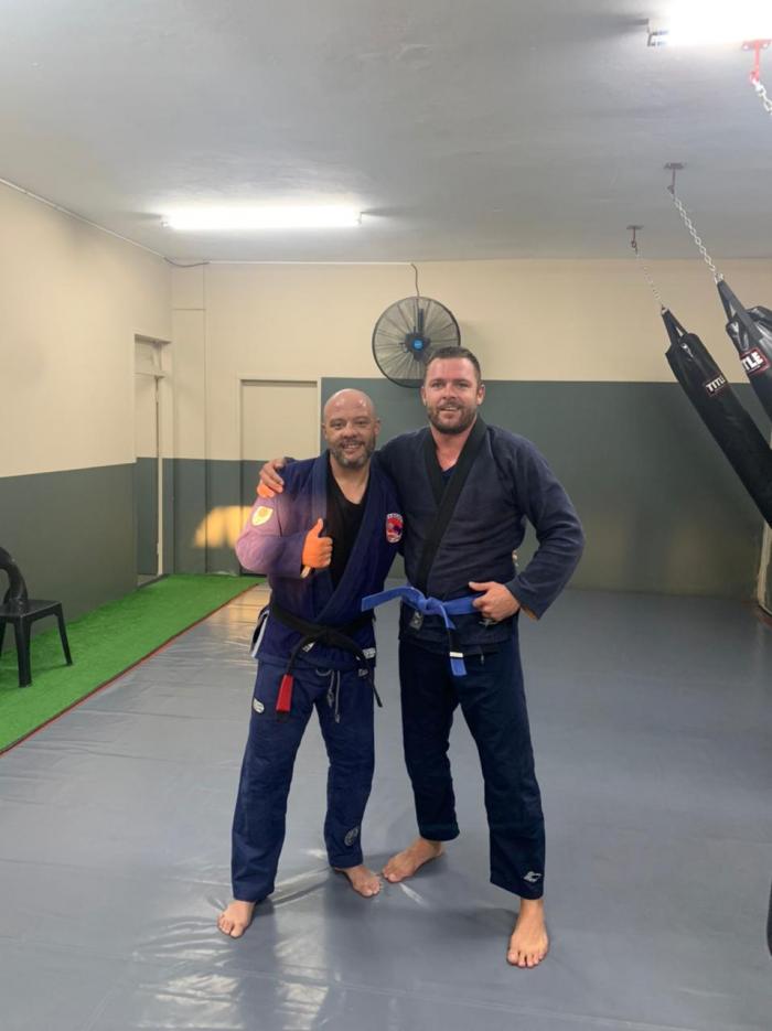 Blue belt · March 3, 2021 · Promoted by Neville Heath