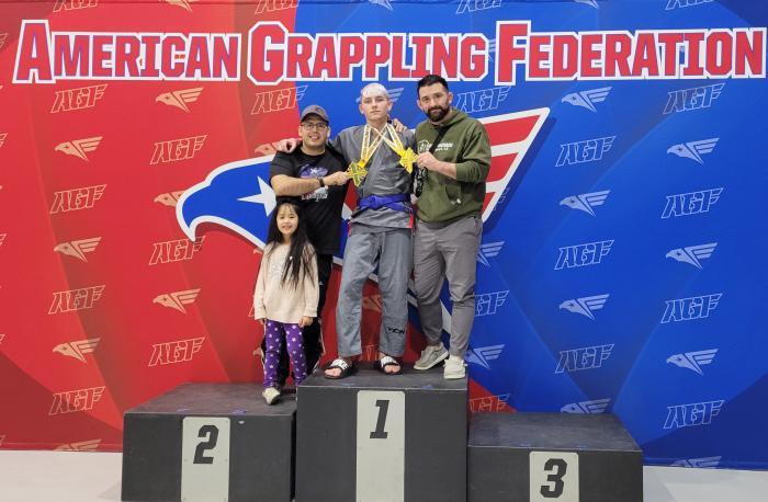Blue belt · January 4, 2021 · Promoted by Wayne Knudsen