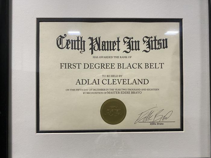 Black belt 1st degree · December 5, 2018 · Promoted by Eddie Bravo