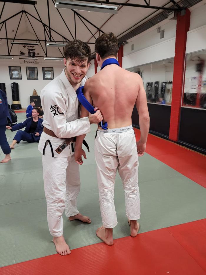 Blue belt · January 27, 2022 · Promoted by Tum Energia