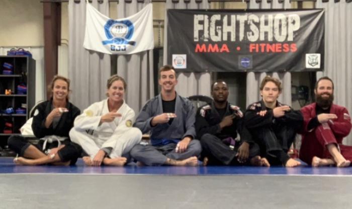 first BJJ class