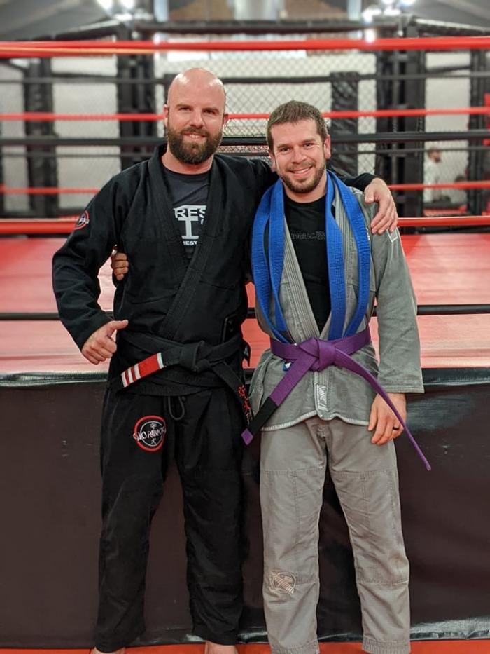 Purple belt · November 2, 2021 · Promoted by Ryan Gruhn