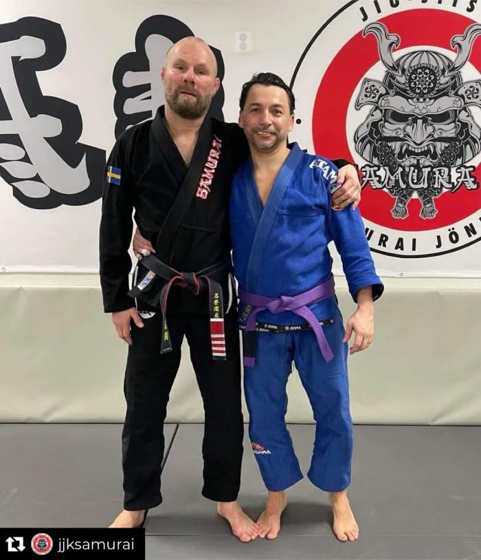 Purple belt · January 25, 2022 · Promoted by Paul Persson
