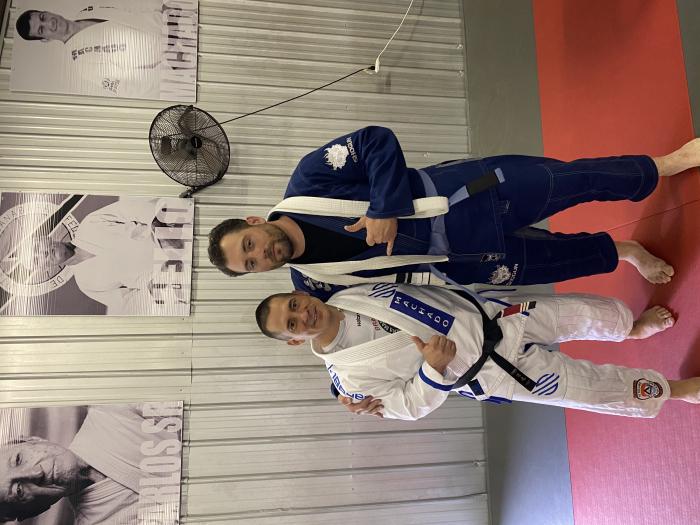 Blue belt · August 24, 2022 · Promoted by Frank Caracci
