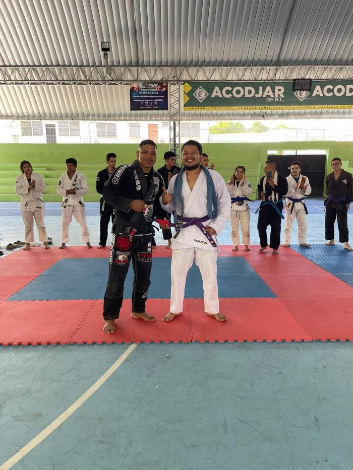 Purple belt · December 4, 2021 · Promoted by Leonardo Gonzalez