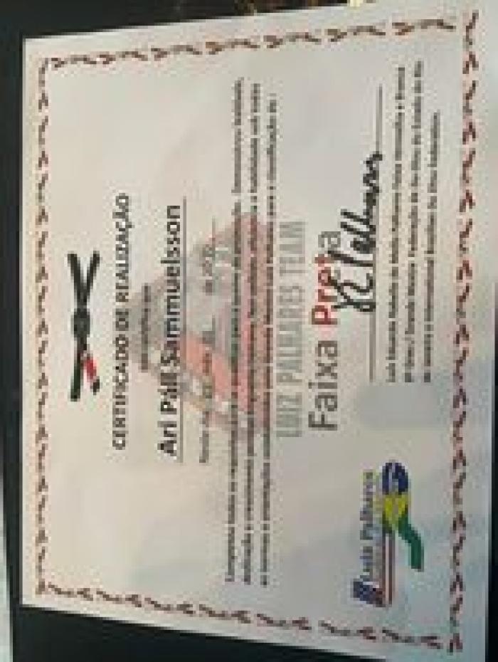Black belt · January 28, 2022 · Promoted by Luiz Palhares
