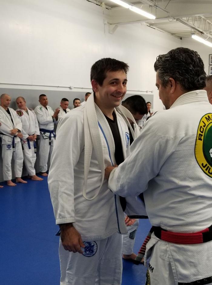 Blue belt · December 7, 2017 · Promoted by Marcos Santos