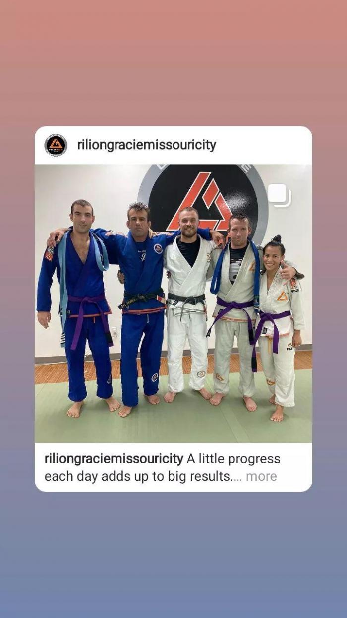 Purple belt · July 22, 2021 · Promoted by Romulo Reis