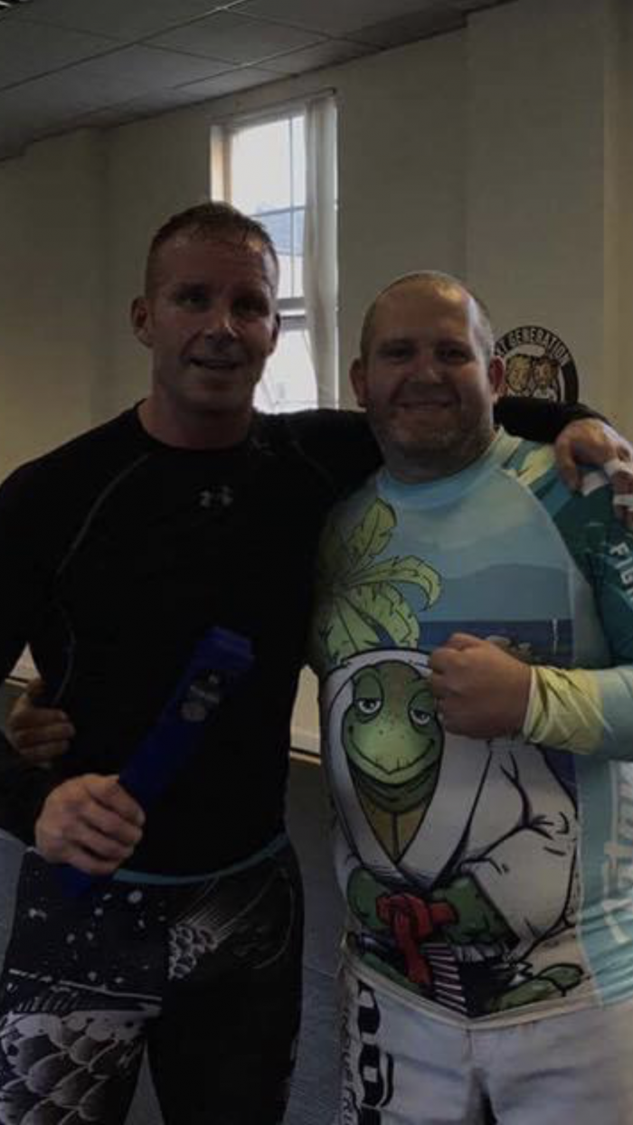 Blue belt · August 26, 2017 · Promoted by Paul Rimmer