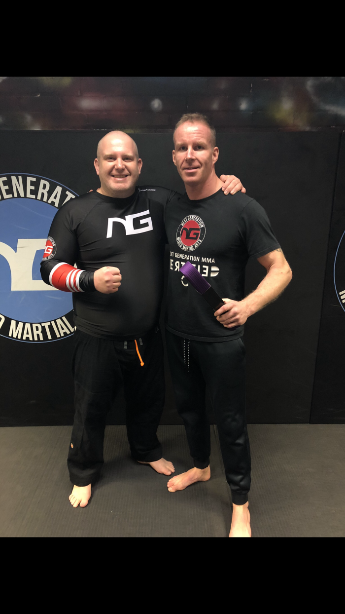 Purple belt · December 20, 2018 · Promoted by Paul Rimmer