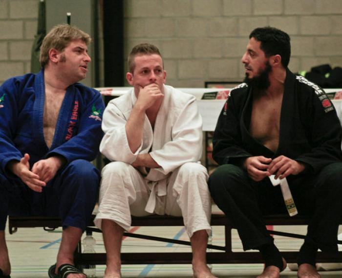 Waiting between fights during a competition Belgium 23 May 2010
