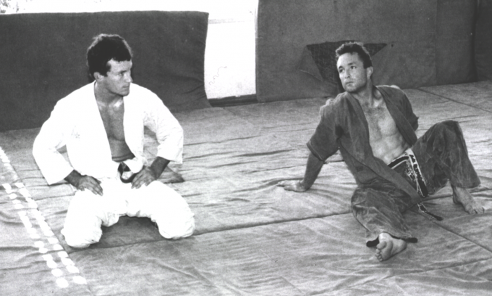 With Rilion Gracie - 1986