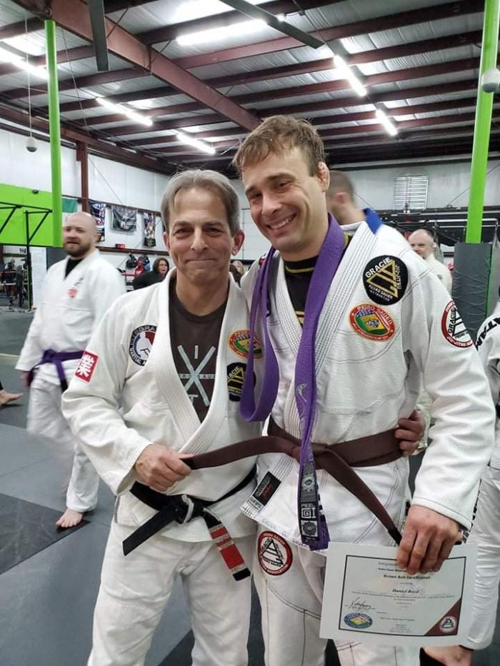 Brown belt · January 29, 2022 · Promoted by Mark Cukro