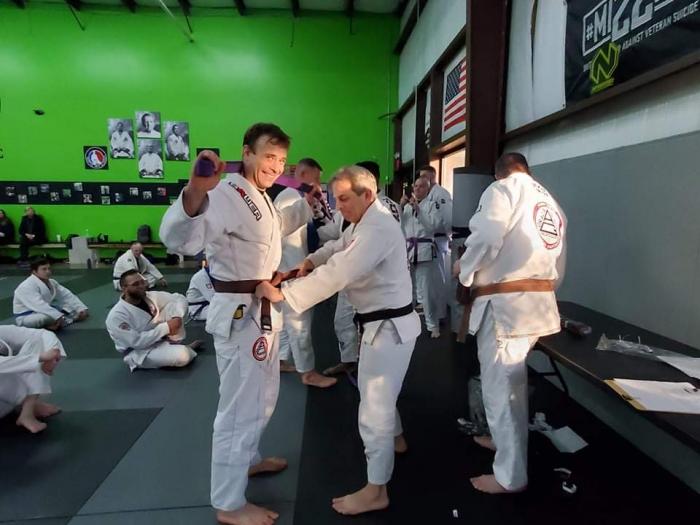 Brown belt · January 29, 2022 · Promoted by Mark Cukro