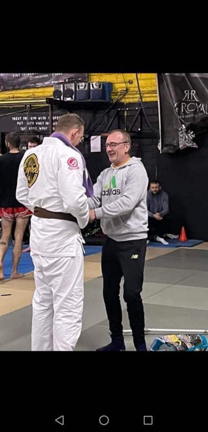 Brown belt · February 1, 2022 · Promoted by Kieran O'Brien