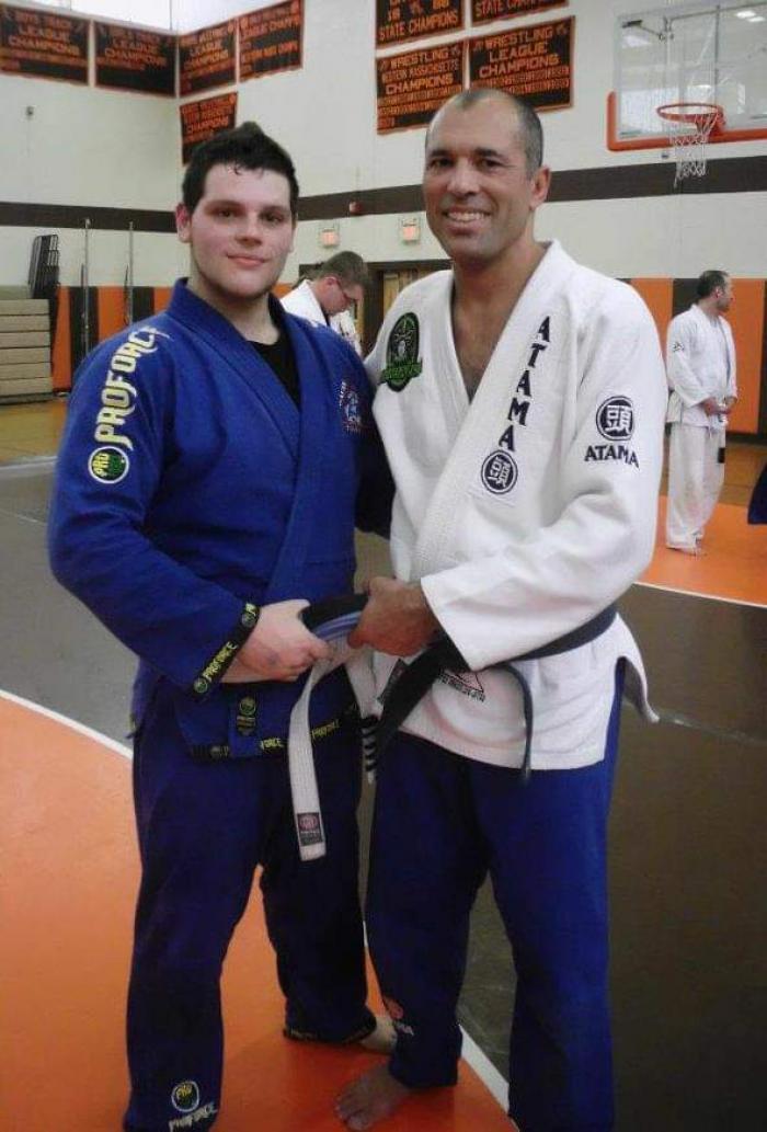 Blue belt · May 20, 2012 · Promoted by Royce Gracie