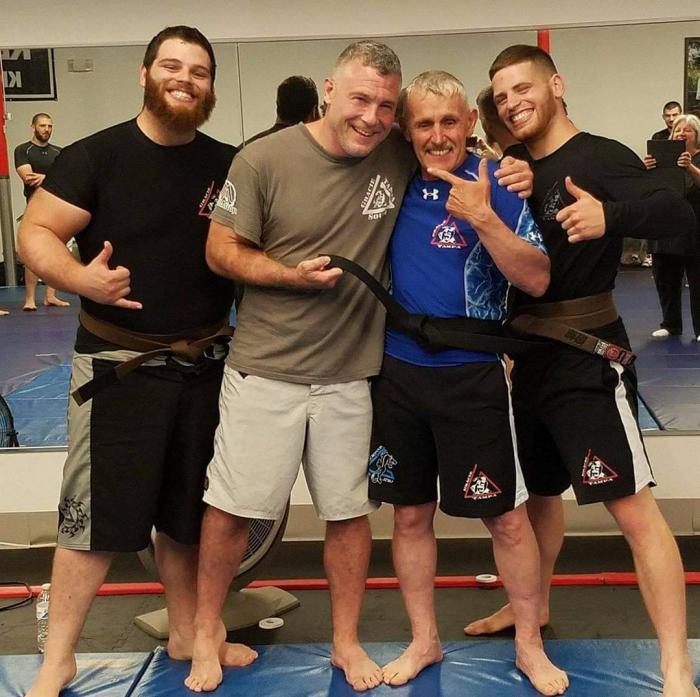 Brown belt · August 11, 2017 · Promoted by Rob Kahn
