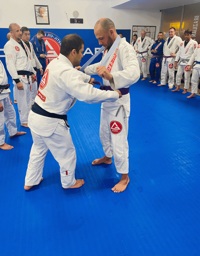 Purple belt · February 3, 2022 · Promoted by Otavio Sousa