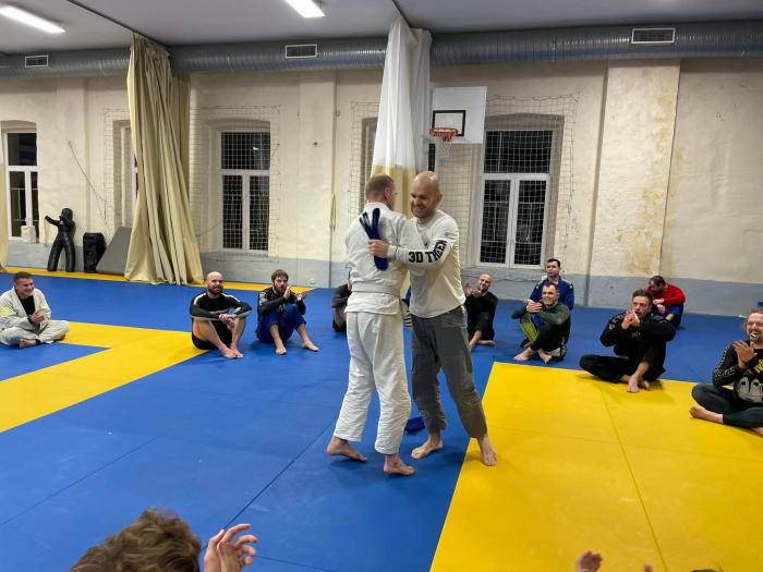 Blue belt · February 7, 2022 · Promoted by Ronald Stimmer
