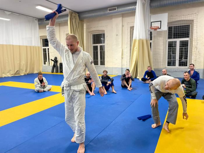 Blue belt · February 7, 2022 · Promoted by Ronald Stimmer